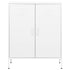 Lady Jillian -  Storage Cabinet White 80x35x101,5 cm Steel - Model 3